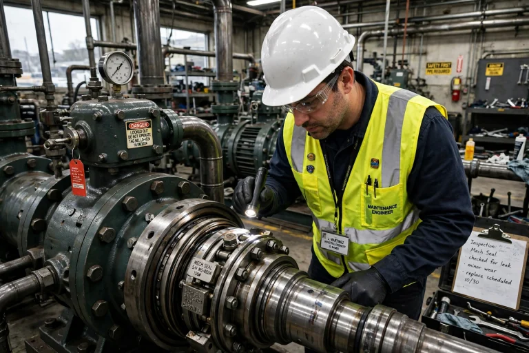 cara memilih mechanical seal pompa industri inspeksi
